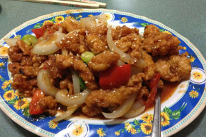 Sweet and Sour Thai chicken